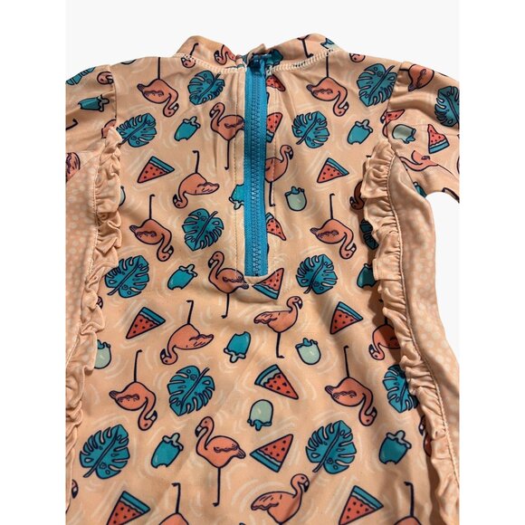 UV Skinz RashGuard Romper Swim Suit Size 18-24 months Very good used condition C - Picture 5 of 6